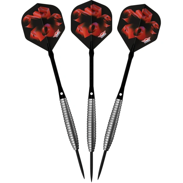 Lotki Rzutki Dart Bull's Chaos Czerwone 90% 22g, 24g, 26g - obrazek 3