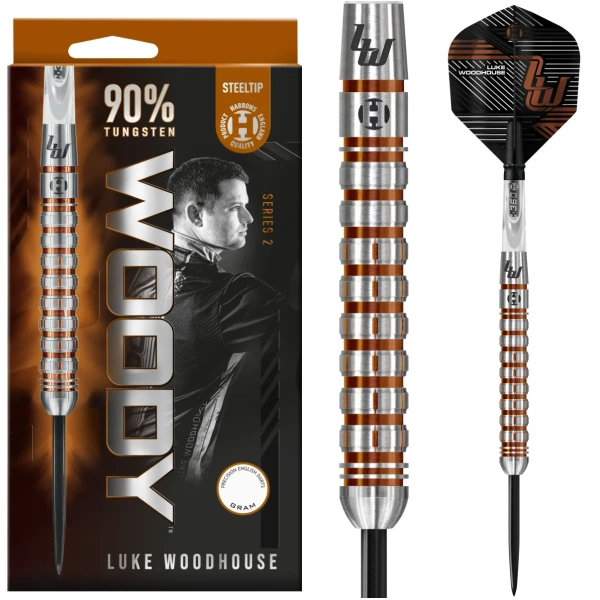 Lotki Rzutki Dart Harrows Luke Woodhouse S2 90% Wolfram 21g, 23g, 25g